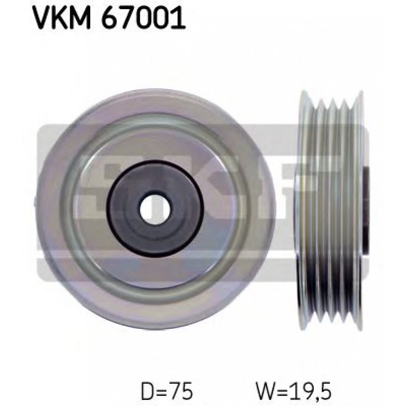 VKM 67001 SKF Ролик модуля натягувача ременя